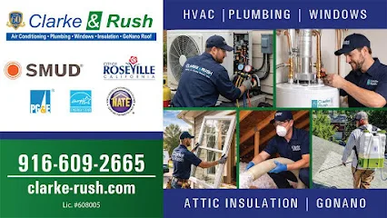 Clarke & Rush Mechanical, HVAC, Plumbing, Windows & Insulation primary photo
